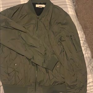 L.O.G.G dark green bomber jacket